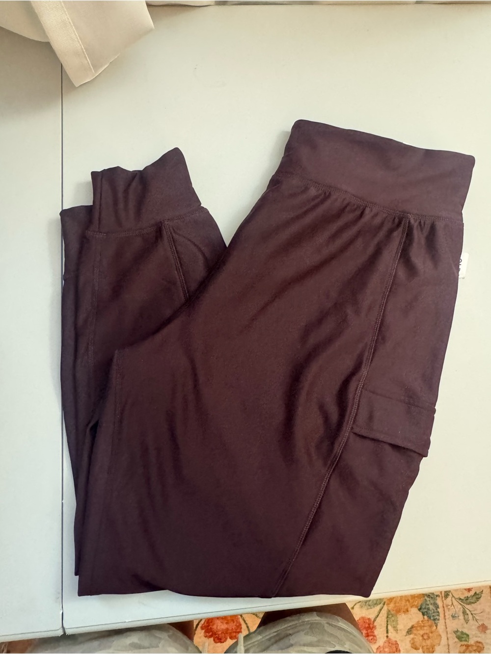 Old Navy Dark Brown High-Waist Leggings with Side Pocket